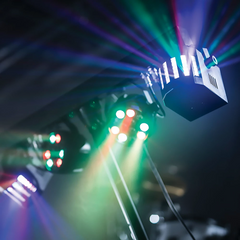 Simply Sound Derby FX Bar DJ Disco Lighting inc stand + remote *B-Stock