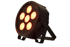 QTX PAR180 +UV High Power COB Par Can 6 x 30W RGB+UV LED Lighting +Remote