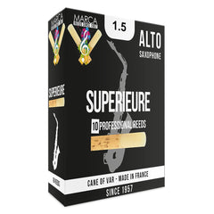 Marca Reed Saxophone Alto Superieure 1.5  - Pk Of 10