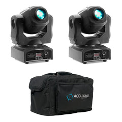 2x Stagg Gobo Moving Head 60W COB LED