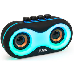 Party Light &amp; Sound PARTY-OWL Beleuchteter Bluetooth-Lautsprecher
