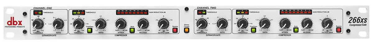 DBX 266XS Dual Compressor Gate Rackmount Studio Expander – Simply Sound ...