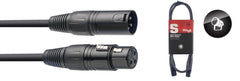 Câble DMX Stagg 10M, câble XLR 3 broches