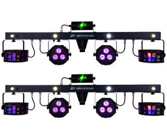 2x JB Systems PARTY BAR Gigbar LED-Lichteffekt Disco DJ-Beleuchtung