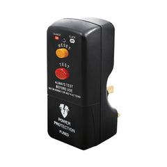 Adaptateur RCD 30 mA enfichable recâblé Masterplug (PRCDKB)