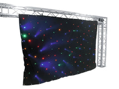Eurolite RGBA LED DMX Starcloth Curtain (3m x 2m)