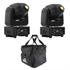 2x Chauvet DJ Sentinel Spot Q60 ILS Moving Head inc case