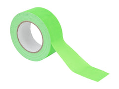 Zubehör Gaffa Tape 50 mm x 25 m neongrün, UV-aktiv