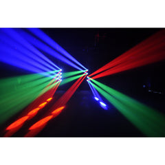 JB Systems Super Quadra Beam LED Floor Filler DJ Lighting Effect Moonflower