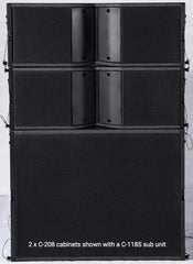 Citronic C-208 Line-Array-Schrank 2 x 8" + HF 600Wrms