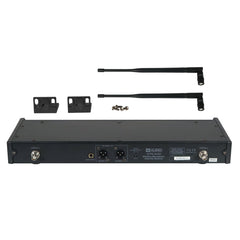 W Audio DTM 600 Twin Beltpack Diversity (606.0Mhz-614.0Mhz) V2 Software *B-Stock