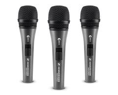 Sennheiser E835s Microphone commuté portable, paquet de 3