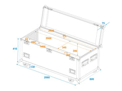 Mallette de transport Ontruss Eventboard Big Bk