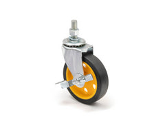 Rock N' Roller RCSTR4X1 Caster with Brake 4" x 1" (2-Pack for R2 & R6)