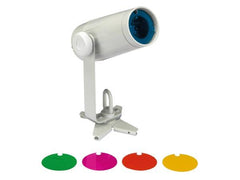 VDLLBPS6 HQ Power PIN LED PACK - 6 x SPOT LED AVEC CHARGEUR ET FILTRES DE COULEUR *Stock B