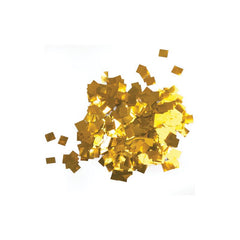 Equinox Lose Konfetti-Quadrate 17 x 17 mm – Metallic-Gold, 1 kg
