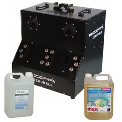Zzip ZZBUBBLE Rauchblasenmaschine 850 W inkl. Fluid DJ Disco „Smoke Filled Bubbles“