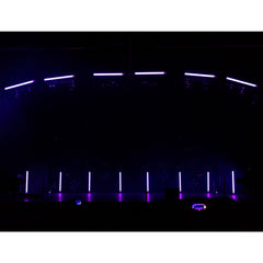 8x JB Systems PIXEL PIPE DMX LED Farbröhre inkl. Fernbedienung für DJ PA Bühnenbeleuchtung