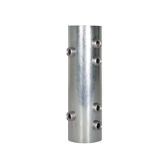 eLumen8 Menuisier de tubes d'échafaudage en aluminium de 48 mm - Zinc