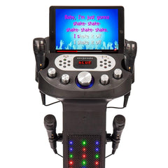Easy Karaoke Smart Bluetooth Karaoke-System + 4 Mikrofone