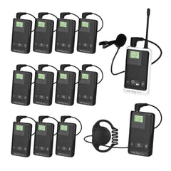 Stageline Tour Guide Translation Tourguide Wireless System for Group of 12 People