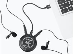 Saramonic SMART V2M 2-CH-Audiomixer USB-C-3,5-mm-Eingänge