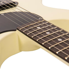 Vintage Vr130 Electric Guitar- Double Cut - Vintage White