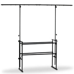 Simply Sound &amp; Lighting Barre d'éclairage aérienne en métal pour DJ Deck Stand 4 pieds