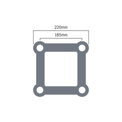 GL24100 Global Truss F24, 1,0 m, *Stock B