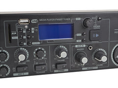 Q Audio Venue Sound QAMP3204 Installation Mixer Amplifier 320W Bluetooth, Media Player