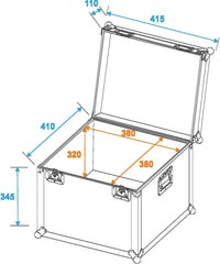Roadinger Universal-Transportkoffer 40X40Cm