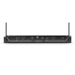 LD Systems U308 BPH 2 Dual – Drahtloses Mikrofonsystem mit 2 x Bodypack und 2 x Headset – 863 – 865 MHz + 823 – 832 MHz