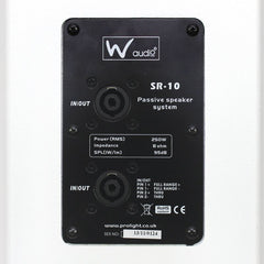 Haut-parleur W Audio SR 10 250 W, haut-parleur passif blanc*Stock B