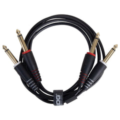UDG Audio Cable Set 1/4'' Jack - 1/4'' Jack Straight 1.5m