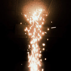 2x Ghost Nova Spark 500 W Cold-Spark FX Machine inc remote & powder bundle