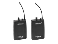 Omnitronic Set Wmt-2M Uhf Transmitter + Wmr-2M Uhf Receiver