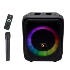 Intimidation Cube 8 Bluetooth PA Speaker inc Wireless Microphone
