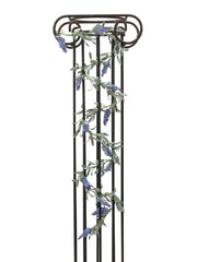 EUROPALMS Flowering Garland, artificial, blue, 180cm