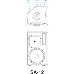 2x SYNQ SA-12 12" DSP-Aktivlautsprecher Schalldruckpegel (dB) 129