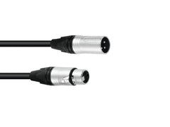 Psso Dmx Cable Xlr 3Pin 1M Bk Neutrik