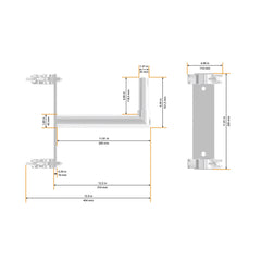 Global Truss Support de haut-parleur 35 mm pour structure F31-45