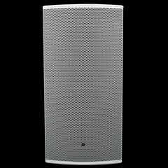 2x DAP Frigga Single Active Column PA System 2000w - White Inc Covers