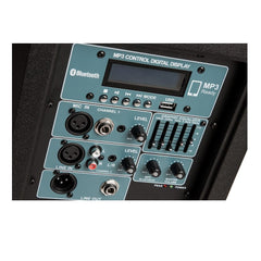 2x BishopSound Orion 15" Active 1200w Full Range Speaker Bluetooth BO115A4