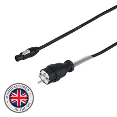 LEDJ 2m PCE Schuko - Neutrik PowerCON TRUE1 TOP Cable