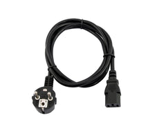 Omnitronic Iec Power Cable 3X0.75 0.9M Bk