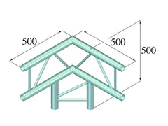 Alutruss Bilock E-Gl22 C31-V 3-Wege-Ecke 90?