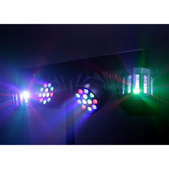 9018D KAM Derby FX Bar Effects Bar inc. 4 Lights/Stand *B-Stock