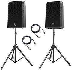 2x Electro-Voice ZLX15P 1000w 15" Active Speakers Bundle