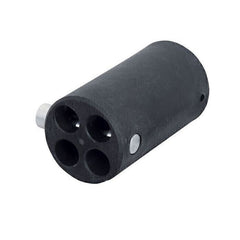 Wentex connecteur 4W complet f.40,6mm tube noir