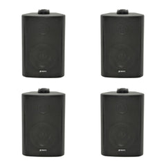 4x Adastra BC3V 60W 100V Background Speakers (Black)